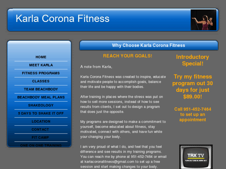 www.karlacoronafitness.com