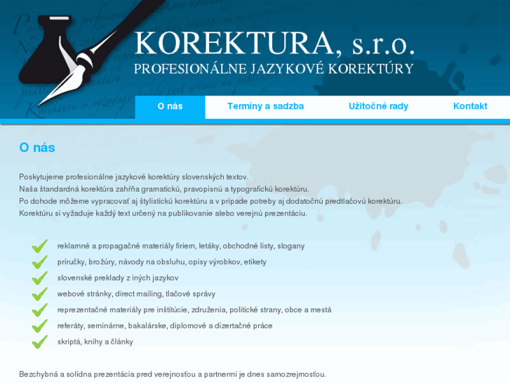 www.korektura.sk