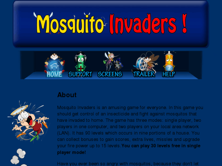 www.mosquitoinvaders.com