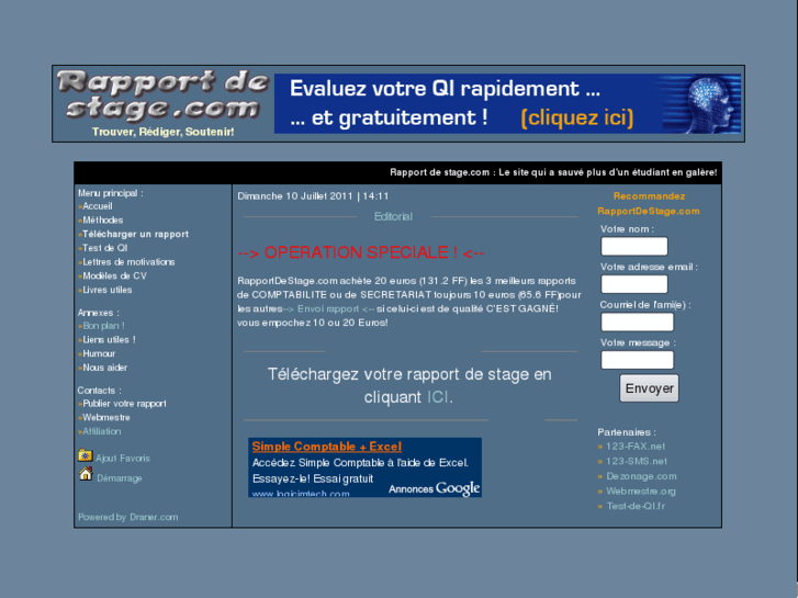 www.rapportdestage.com