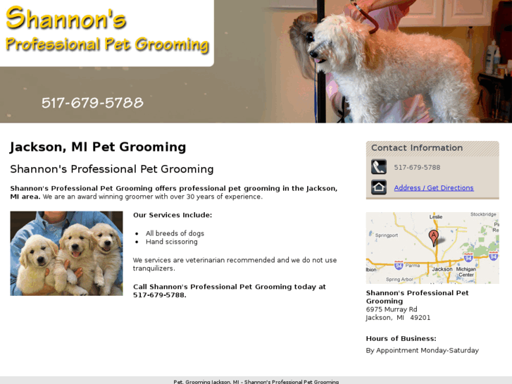 www.shannonsprofessionalpetgrooming.com