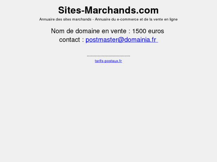 www.sites-marchands.com