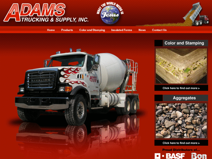 www.adams-trucking.com