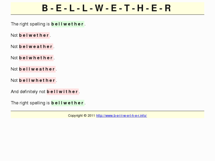 www.b-e-l-l-w-e-t-h-e-r.info