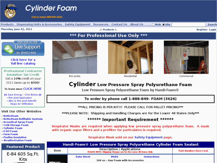www.cylinderfoam.com