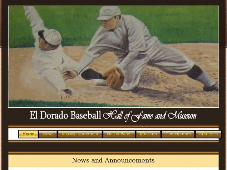 www.eldoradobaseballhof.org