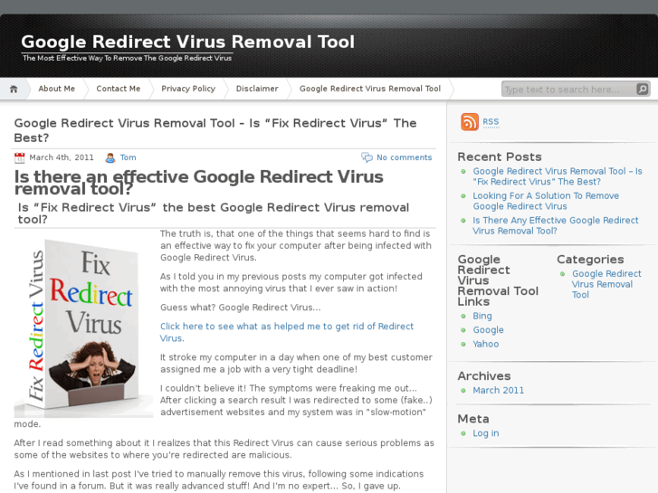 www.googleredirectvirusremovaltool.com