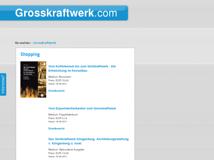 www.grosskraftwerk.com