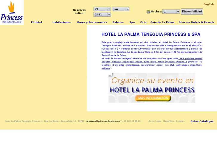 www.hotellapalmaprincess.com