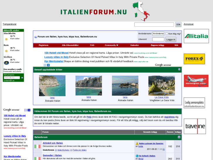 www.italienforum.nu