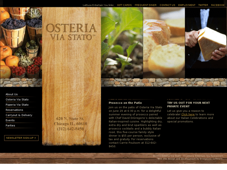 www.osteriaviastato.com