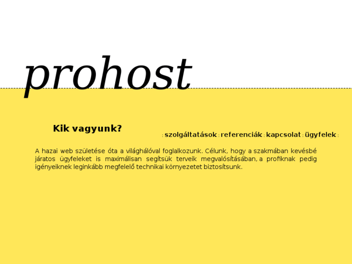 www.prohost.hu