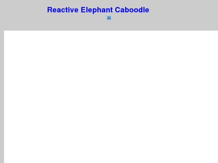 www.reactive-elephant-caboodle.net