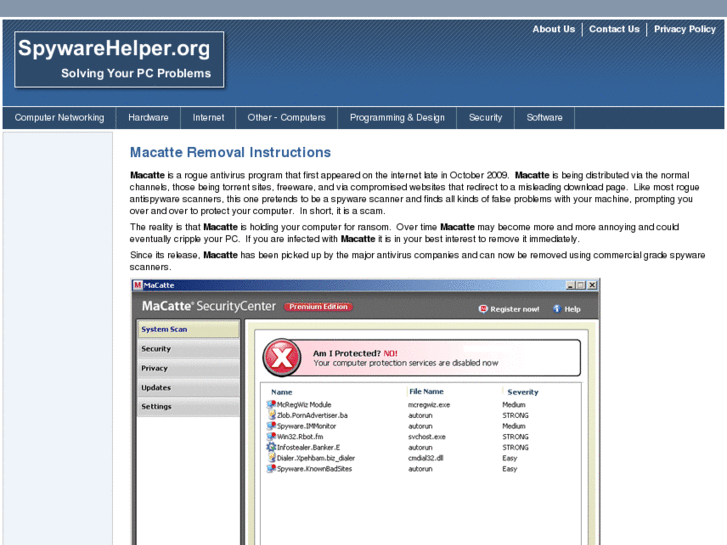 www.spywarehelper.org