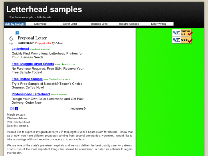 www.theletterheads.net