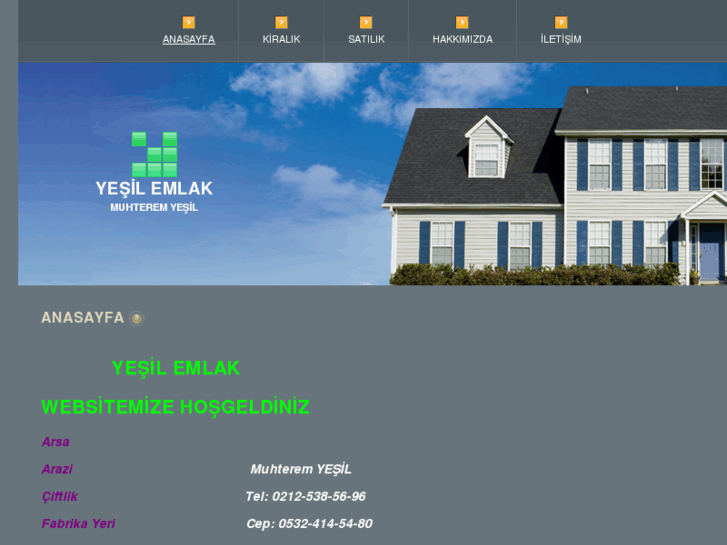 www.yesil-emlak.com