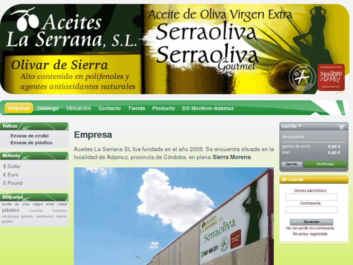 www.aceiteslaserrana.es