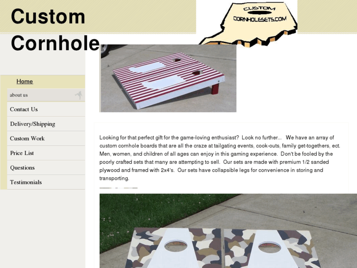 www.customcornholesets.com