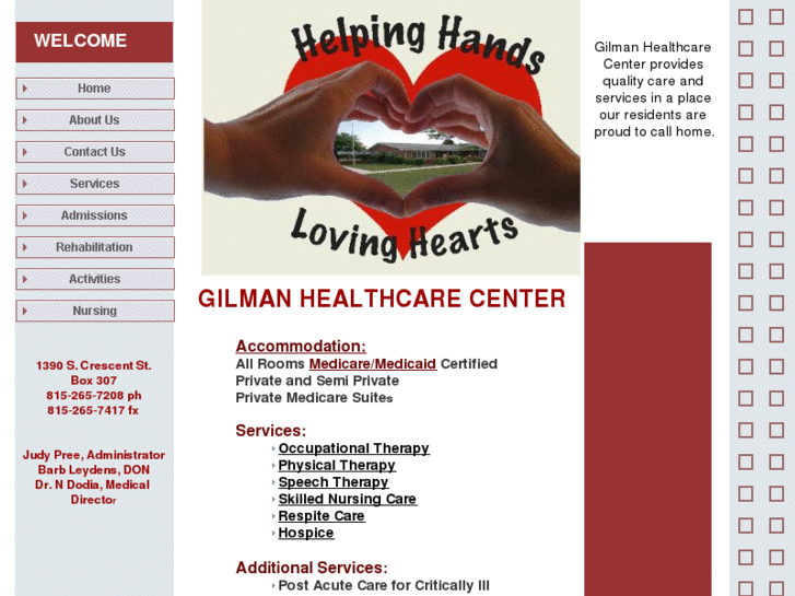 www.gilmanhealthcarecenter.com