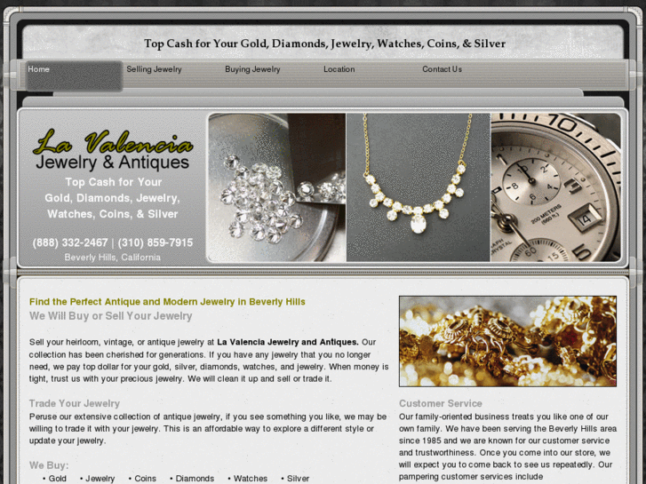 www.lavalenciajewelry.com