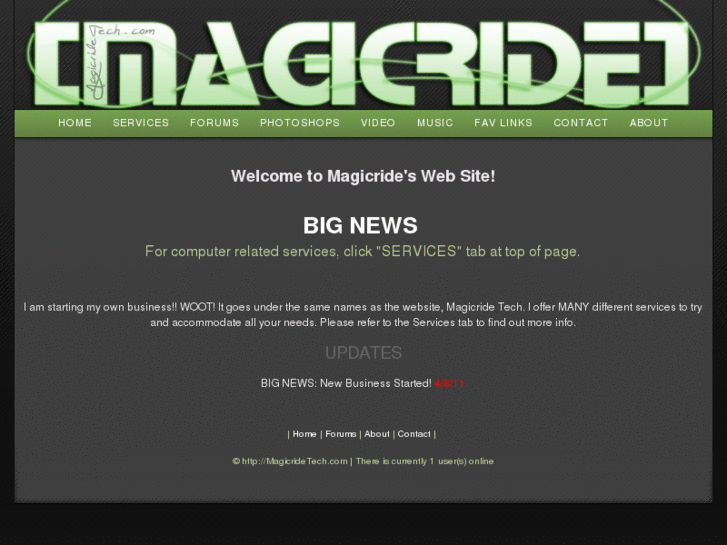 www.magicridetech.com