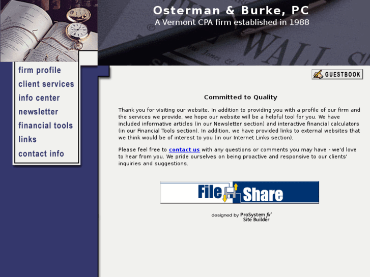 www.ostermanandburke.com