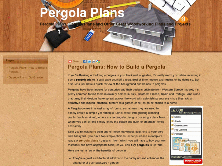 www.pergolaplans.info