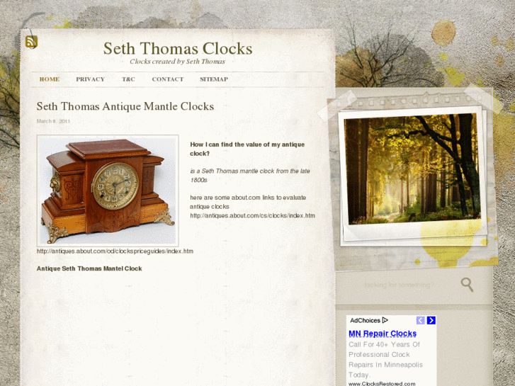 www.seththomasclocks.info