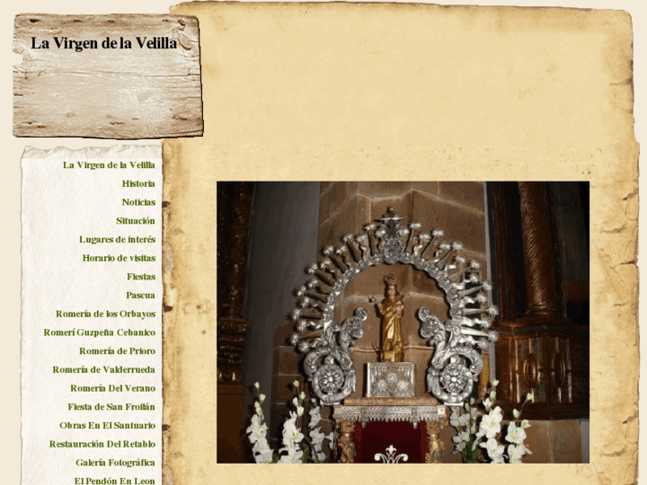 www.virgendelavelilla.com