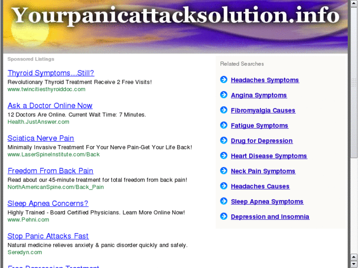www.yourpanicattacksolution.info