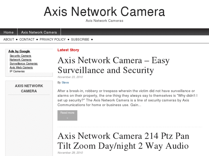 www.axisnetworkcamera.com