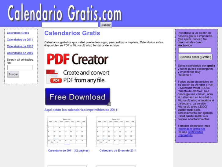 www.calendariogratis.com