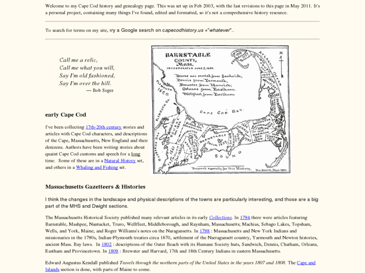 www.capecodhistory.us