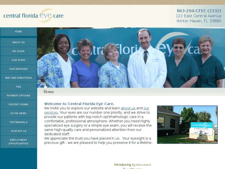 www.centralfloridaeyecare.com