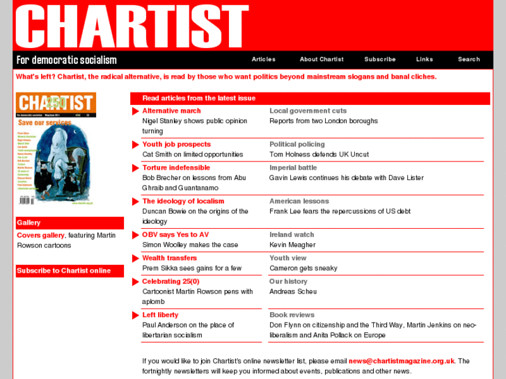 www.chartist.org.uk