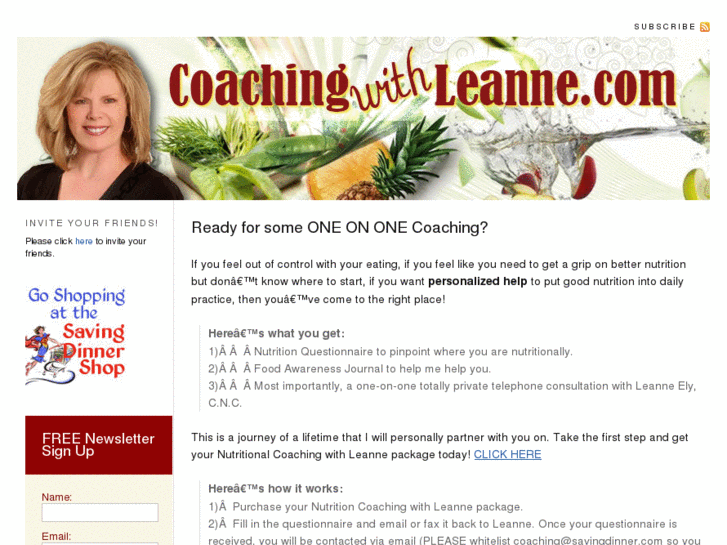 www.coachingwithleanne.com