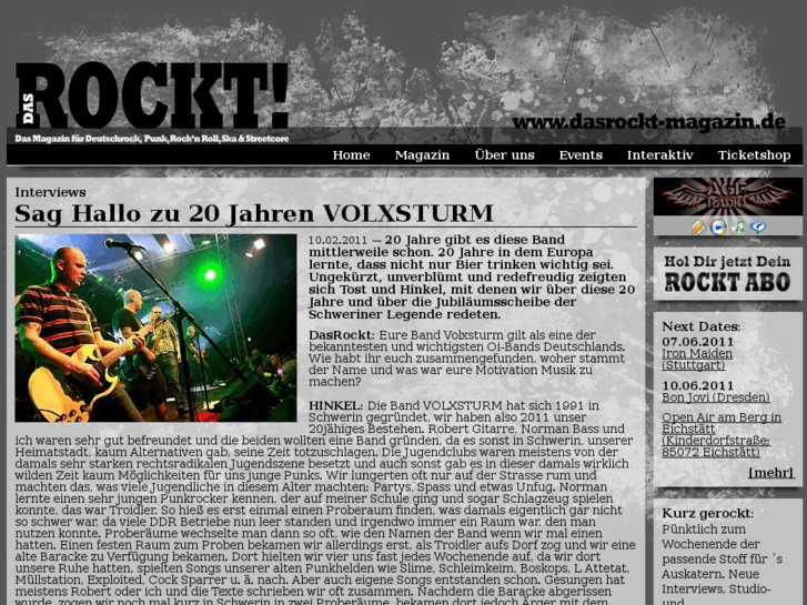 www.dasrockt-magazin.de