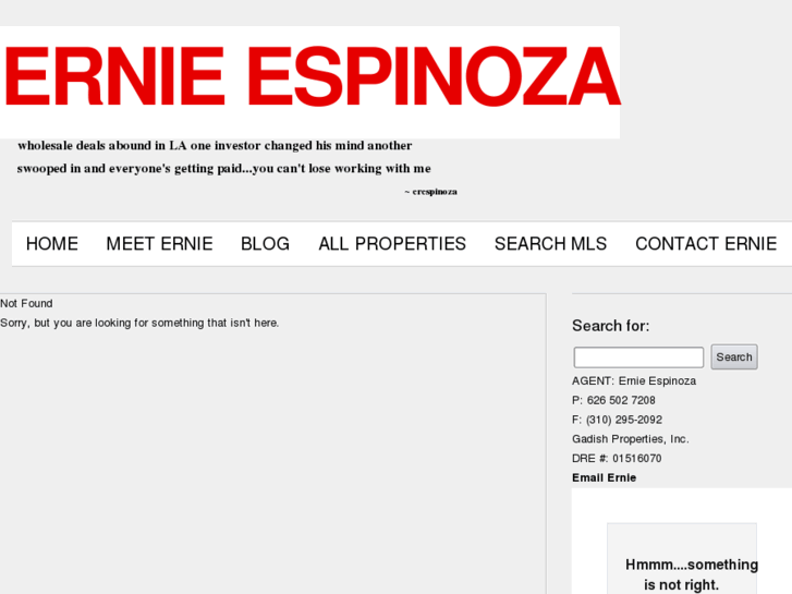 www.ernieespinoza.com