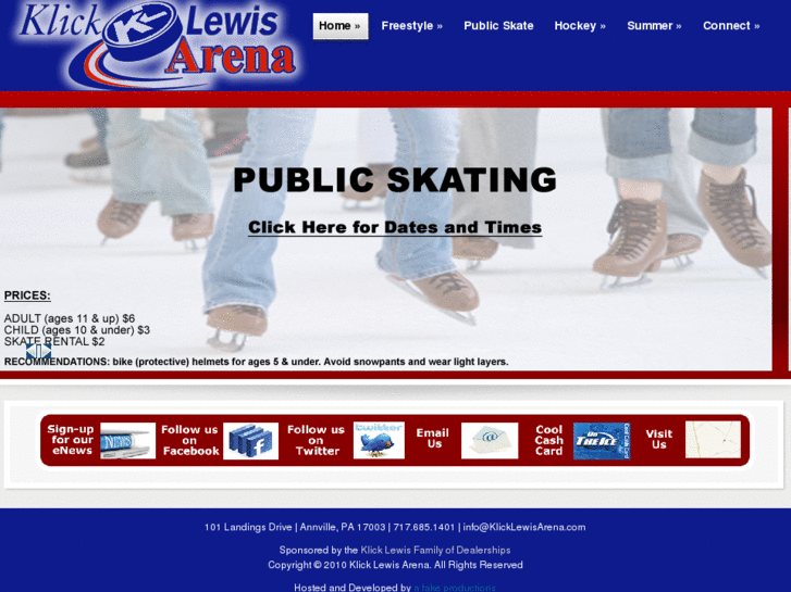 www.klicklewisarena.com