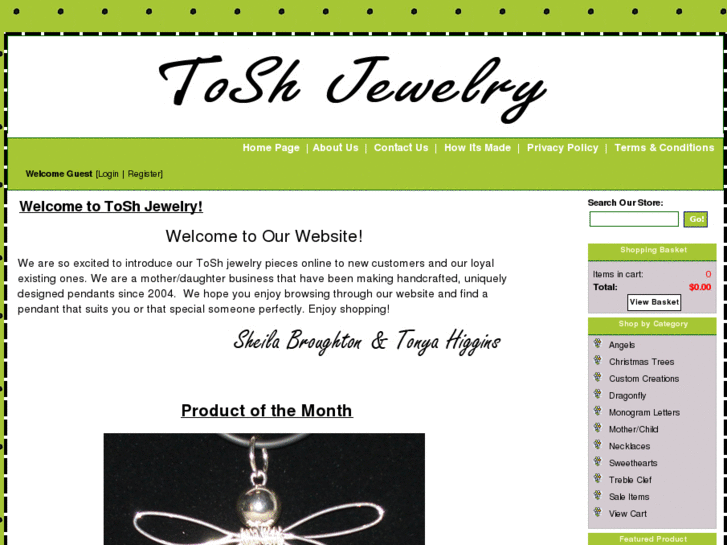 www.toshjewelry.com