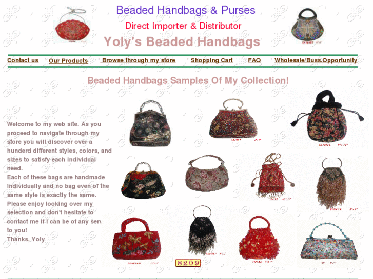 www.yolysbeadedhandbags.com