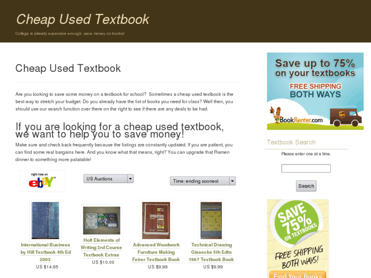 www.cheapusedtextbook.net