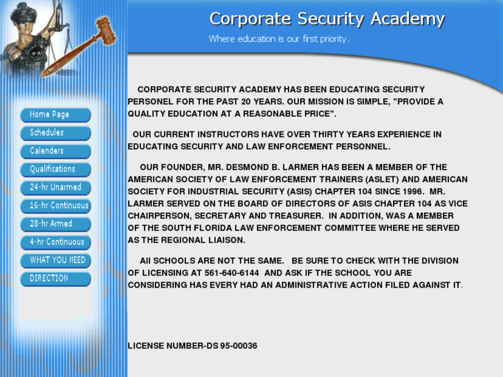 www.corpsecurityacademy.net