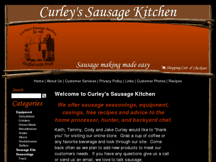 www.curleyssausagekitchen.com