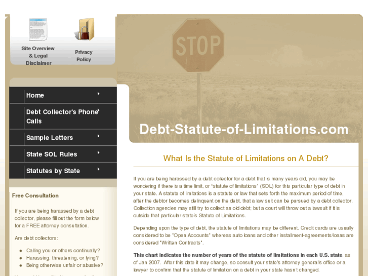 www.debt-statute-of-limitations.com