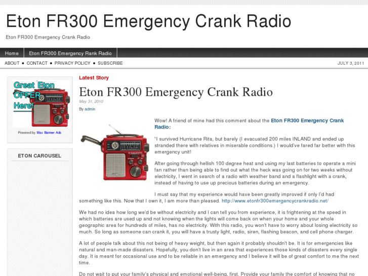 www.etonfr300emergencycrankradio.net