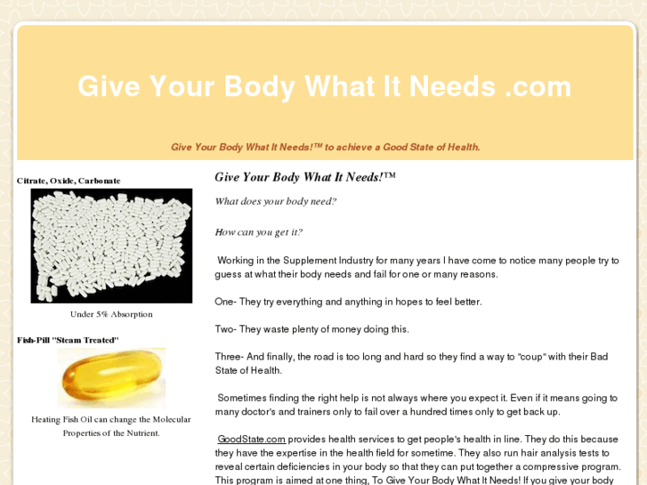 www.giveyourbodywhatitneeds.com