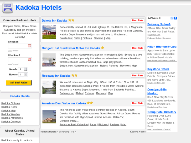 www.kadokahotels.com