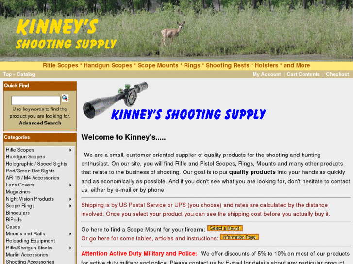 www.kinneysshootingsupply.com