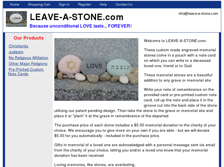 www.leave-a-stone.com